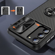 Telefontok a Samsung Galaxy S23, Camera Slide Ring, fekete
