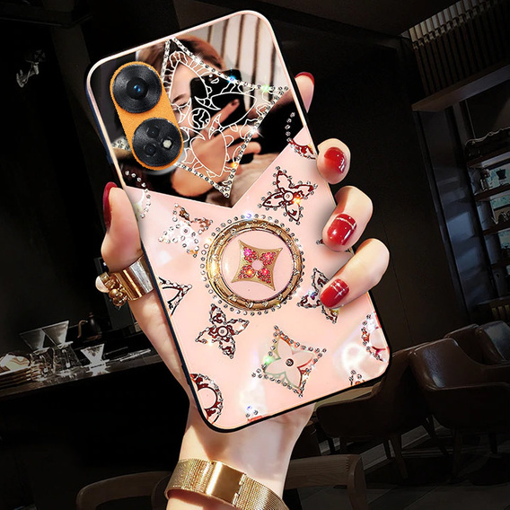 Fashion Telefontok a Oppo Reno8 T, rózsaszín