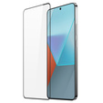 Edzett üveg Xiaomi Redmi Note 13 5G, Dux Ducis teljes képernyőhöz, fekete keret