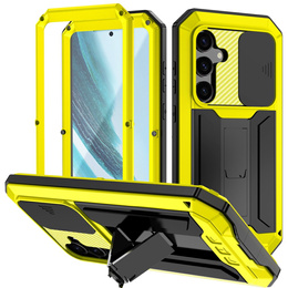 Páncélozott tok a Samsung Galaxy S25+ Plus, R-JUST, sárga