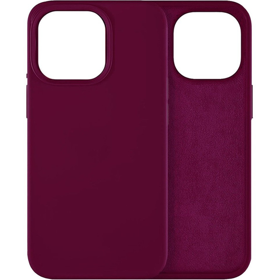 Telefontok a iPhone 14 Pro, Silicone Lite, piros