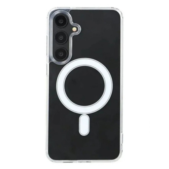 Tok a Samsung Galaxy S25 FE, Fusion Hybrid, MagSafe-hoz, átlátszó