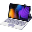 Billentyűzet tok Xiaomi Pad 7 / 7 Pro, TouchPad, lila