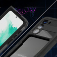 IP68 vízálló tok a Samsung Galaxy S23, fekete