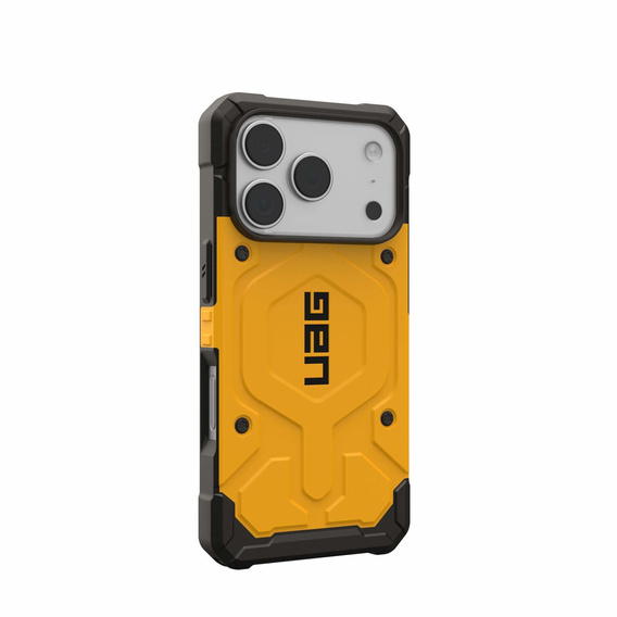 Urban Armor Gear tok iPhone 17 Pro Max készülékhez, Pathfinder MagSafe, Heritage Yellow