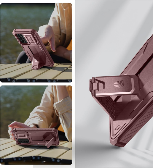 Dexnor Full Body (két keretes) páncélozott tok Samsung Galaxy A17 készülékhez