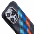 Tok iPhone 13 Pro Max, Carbon Fiber MagSafe, sötétkék