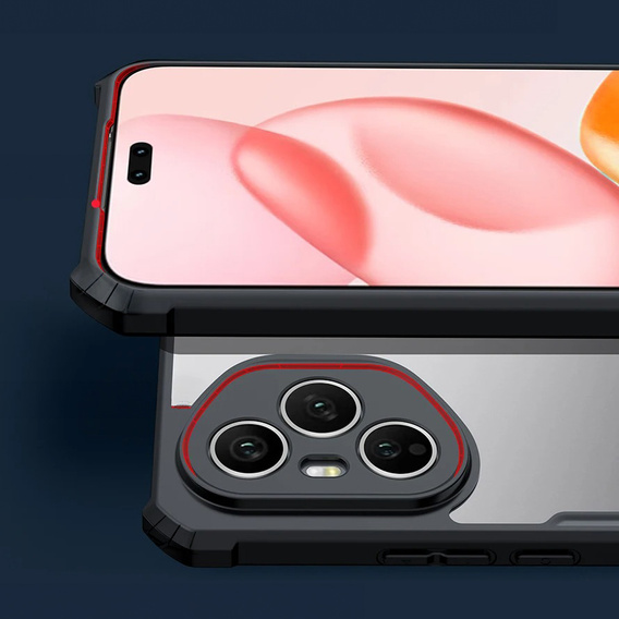 Telefontok a Honor 400 Pro 5G, AntiDrop Hybrid, fekete
