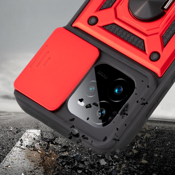 Telefontok a Realme GT 7 Pro, CamShield Slide, piros