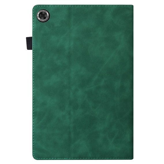 Tok Samsung Galaxy Tab A9+, Classic, tolltartóval, zöld