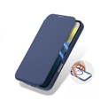 Dux Ducis Telefontok a iPhone 16, Skin X Pro, MagSafe, sötétkék