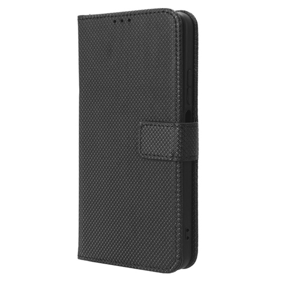 Pattintható tok a Xiaomi Redmi Note 12 4G, Wallet Smart Magnet, fekete