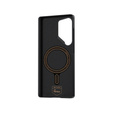 BENKS Kevlar tok Samsung Galaxy S25 Ultra, MagSafe, Carbon Fiber, fekete