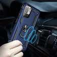 Páncélozott telefontok a Xiaomi Redmi Note 10 5G, Nox Case Ring, kék