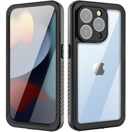 IP68 vízálló tok a iPhone 15 Pro, fekete