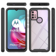 Tok Motorola Moto G10 / G20 / G30 készülékhez, Shockproof, fóliával, kék