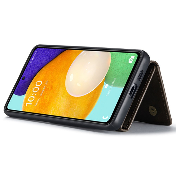 Telefontok a Samsung Galaxy A53 5G, DG.MING 2in1, kávé