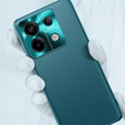 Bőr tok Xiaomi Redmi Note 13 5G, leather hybrid, zöld