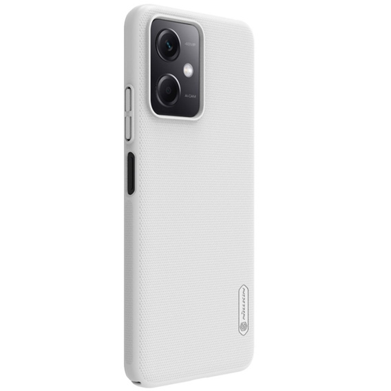 NILLKIN tok Xiaomi Redmi Note 12 5G / POCO X5 5G, Super Frosted Shield Case, fehér