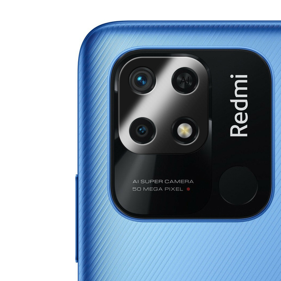 Edzett kameraüveg Xiaomi Redmi 10C, kék