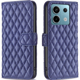 Pattintható tok a Xiaomi Redmi Note 13 Pro 5G, Wallet, BINFEN COLOR, kék