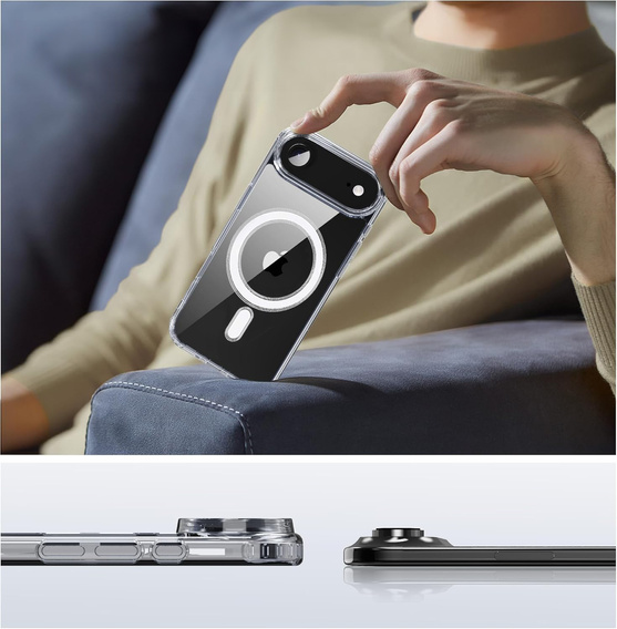 Tok iPhone Air készülékhez, MagSafe, átlátszó