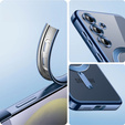 Tok Samsung Galaxy A55 5G-hoz, Electro MagSafe, kék + üveg a képernyőhöz