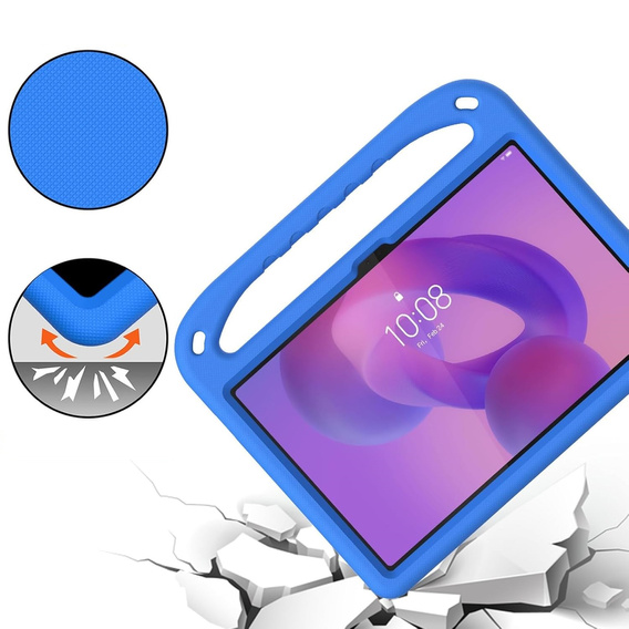 Gyermek tok Lenovo Tab M11, gyermek tok fogantyúval, fekete