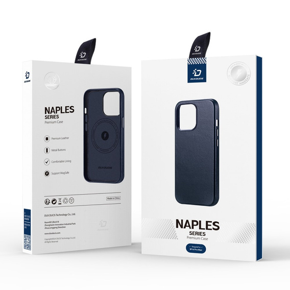 Telefontok a iPhone 14 Pro Max, Dux Ducis Max Naples, kék