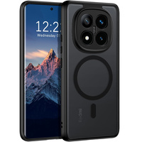 Tok Xiaomi Redmi Note 14 Pro+ 5G-hoz, MagSafe, ERBORD Matt Case, fekete