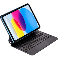 Billentyűzet tok iPad 10.9" 2022 (10 gen.), Magnetic Keyboard Touchpad, fekete