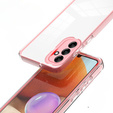 Telefontok a Samsung Galaxy A14 5G, Fusion Hybrid, átlátszó / rózsaszín