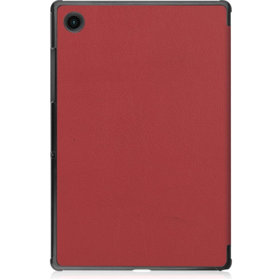 Tok Samsung Galaxy Tab A8 10.5 SM-X200 SM-X205, Smartcase, bordó