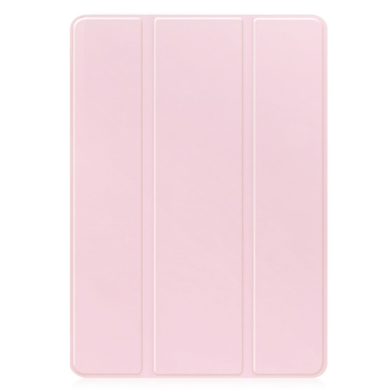 Tok Samsung Galaxy Tab S10 Lite / S10 FE / S9 FE, Smartcase tolltartóval, rózsaszín