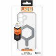Urban Armor Gear Telefontok a Galaxy S25 Ultra, Plyo MagSafe, átlátszó