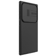 NILLKIN tok Samsung Galaxy S24 Ultra, szilikon CamShield tok MagSafe-hoz, fekete
