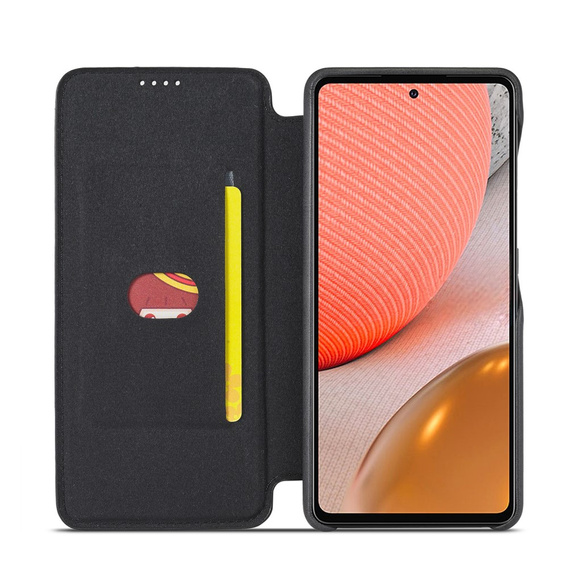 Pattintható tok a Samsung Galaxy A52 5G / 4G, LC.IMEEKE, fekete