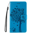 Pattintható tok Xiaomi 13T / 13T Pro, fa, kék