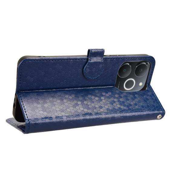 Flap tok Realme Note 70T 4G, Wallet Rhombus, kék