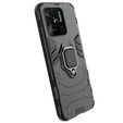 Telefontok a Xiaomi Redmi 10C, Kickstand Ring, fekete
