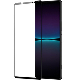 Edzett üveg Sony Xperia 1 V, Dux Ducis teljes képernyőhöz, fekete