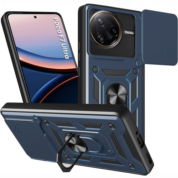 Telefontok a Xiaomi Poco F7 Ultra, CamShield Slide, kék