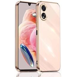 Tojás Oppo A38 4G / Oppo A18 4G, Glamour CamShield, rózsaszín rose gold