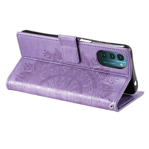 Pattintható tok a Nokia G11/ G21, Mandala, kék