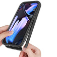 Tok Google Pixel 9a készülékhez, Shockproof, fóliával, MagSafe-hoz, fekete
