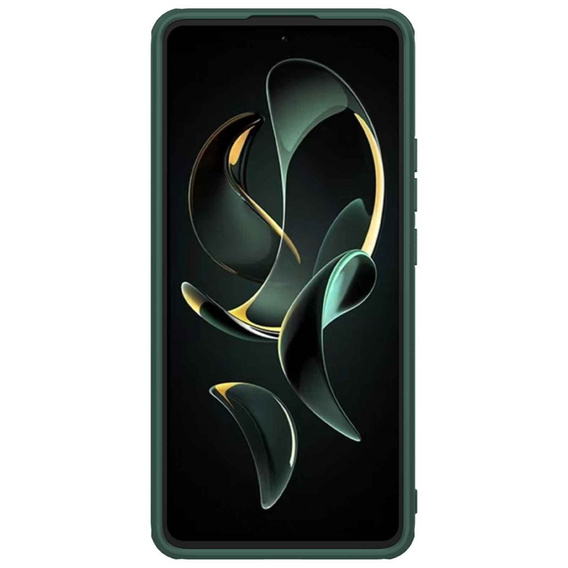 NILLKIN tok Xiaomi 13T / 13T Pro, Super Frosted Shield Case, zöld