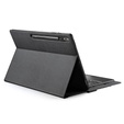 Tok + billentyűzet Samsung Galaxy Tab S9 Ultra, Dux Ducis TouchPad Leather Pen Slot, fekete