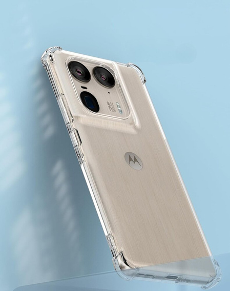 Telefontok a Motorola Edge 50 Ultra, Dropproof, átlátszó