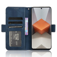 Pattintható tok a Xiaomi Redmi Note 13 Pro+, Card Slot, kék