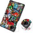 Tok Xiaomi Redmi Pad SE 8.7, Smartcase, graffiti